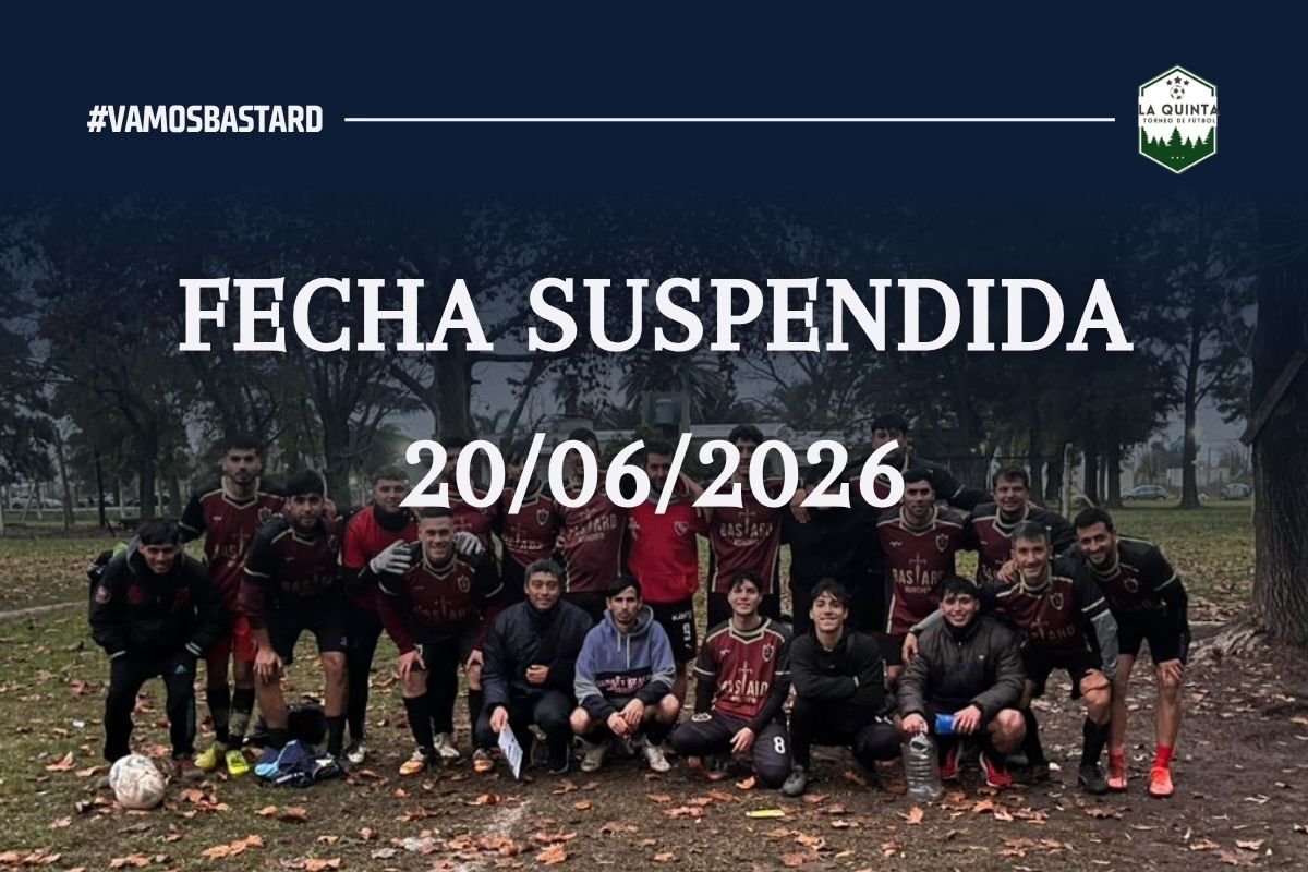 Fecha Suspendida 20-06-2026